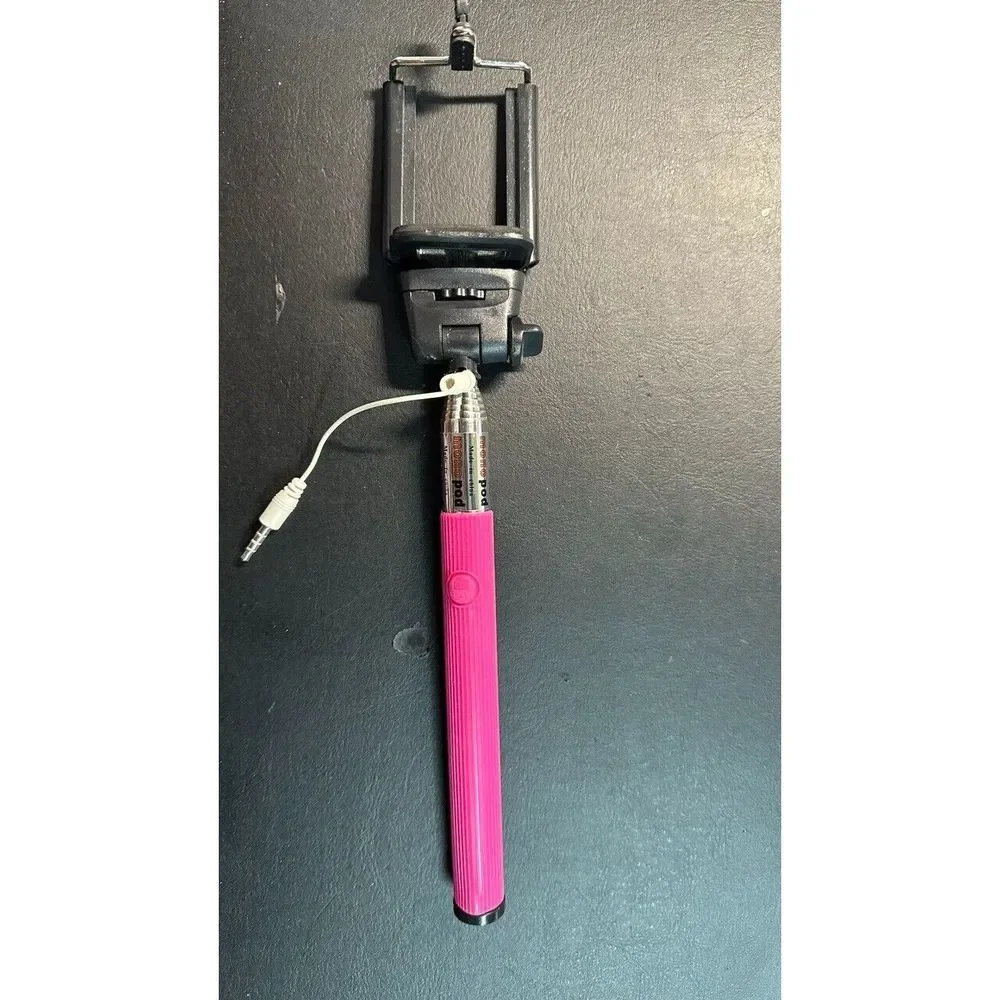 MonoPad Extendable Wired Selfie Stick Monopod With Shutter Button
